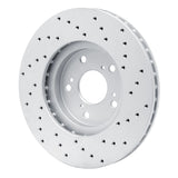 Dynamic Friction 1999-2014 Acura CL Front Left Drilled Geoperformance Rotor by Dynamic Friction Company 820-59043L