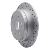 Dynamic Friction 2002-2004 Honda Odyssey Rear Left Drilled Geoperformance Rotor by Dynamic Friction Company 820-59047L