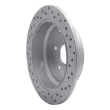 Dynamic Friction 2002-2004 Honda Odyssey Rear Left Drilled Geoperformance Rotor by Dynamic Friction Company 820-59047L