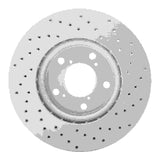 Dynamic Friction 2005-2010 Honda Odyssey Front Left Drilled Geoperformance Rotor by Dynamic Friction Company 820-59049L