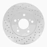 Dynamic Friction 2005-2010 Honda Odyssey Front Left Drilled Geoperformance Rotor by Dynamic Friction Company 820-59049L