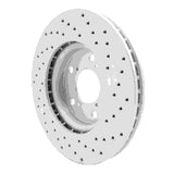 Dynamic Friction 2005-2010 Honda Odyssey Front Left Drilled Geoperformance Rotor by Dynamic Friction Company 820-59049L