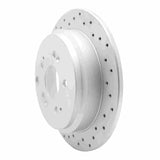 Dynamic Friction 2005-2010 Honda Odyssey Rear Left Drilled Geoperformance Rotor by Dynamic Friction Company 820-59050L