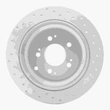 Dynamic Friction 2005-2010 Honda Odyssey Rear Left Drilled Geoperformance Rotor by Dynamic Friction Company 820-59050L