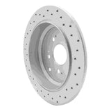 Dynamic Friction 2005-2010 Honda Odyssey Rear Left Drilled Geoperformance Rotor by Dynamic Friction Company 820-59050L