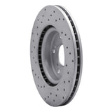 Dynamic Friction 2012-2016 Honda Cr-V Front Right Drilled Geoperformance Rotor by Dynamic Friction Company 820-59057R