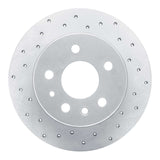 Dynamic Friction 1961-1991 Mercedes-Benz 450Se Rear Left Drilled Geoperformance Rotor
