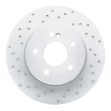 Dynamic Friction 1994-2011 Mercedes-Benz Slk280 Rear Left Drilled Geoperformance Rotor by Dynamic Friction Company 820-63032L