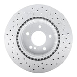 Dynamic Friction 1998-2009 Chrysler Crossfire Rear Left Drilled Geoperformance Rotor by Dynamic Friction Company 820-63040L