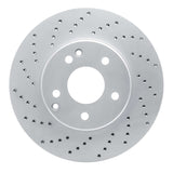 Dynamic Friction 1996-2015 Mercedes-Benz E300 Front Left Drilled Geoperformance Rotor by Dynamic Friction Company 820-63047L