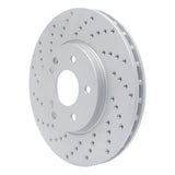 Dynamic Friction 1996-2011 Chrysler Crossfire Front Left Drilled Geoperformance Rotor by Dynamic Friction Company 820-63048L