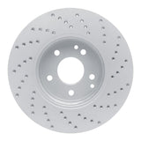 Dynamic Friction 1996-2011 Chrysler Crossfire Front Left Drilled Geoperformance Rotor by Dynamic Friction Company 820-63048L