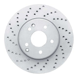 Dynamic Friction 1996-2011 Chrysler Crossfire Front Left Drilled Geoperformance Rotor by Dynamic Friction Company 820-63048L