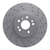 Dynamic Friction 2012-2018 Mercedes-Benz Gle350 Front Right Drilled Geoperformance Rotor by Dynamic Friction Company 820-63144R