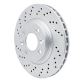 Dynamic Friction 2015-2019 Renault Logan (Mexico) Front Left Drilled Geoperformance Rotor by Dynamic Friction Company 820-63159L