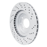 Dynamic Friction 2015-2019 Renault Logan (Mexico) Front Left Drilled Geoperformance Rotor by Dynamic Friction Company 820-63159L