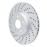 Dynamic Friction 2016-2023 Mercedes-Benz Glc300 Rear Left Drilled Geoperformance Rotor by Dynamic Friction Company 820-63162L