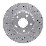 Dynamic Friction 2002-2006 Infiniti I35 Front Left Drilled Geoperformance Rotor by Dynamic Friction Company 820-67049L