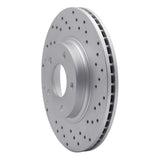 Dynamic Friction 2002-2006 Infiniti I35 Front Right Drilled Geoperformance Rotor by Dynamic Friction Company 820-67049R