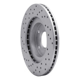 Dynamic Friction 2002-2006 Infiniti I35 Front Right Drilled Geoperformance Rotor by Dynamic Friction Company 820-67049R