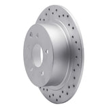 Dynamic Friction 2002-2025 Nissan Altima Rear Left Drilled Geoperformance Rotor by Dynamic Friction Company 820-67050L