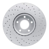 Dynamic Friction 2003-2023 Infiniti G37 Front Left Drilled Geoperformance Rotor by Dynamic Friction Company 820-67052L