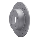 Dynamic Friction 1999-2002 Audi A6 Quattro Rear Left Drilled Geoperformance Rotor by Dynamic Friction Company 820-73021L