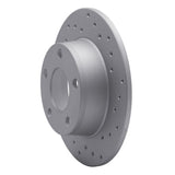 Dynamic Friction 1999-2002 Audi A6 Quattro Rear Right Drilled Geoperformance Rotor by Dynamic Friction Company 820-73021R