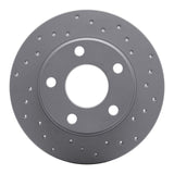 Dynamic Friction 1999-2002 Audi A6 Quattro Rear Right Drilled Geoperformance Rotor by Dynamic Friction Company 820-73021R