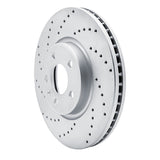 Dynamic Friction 2011-2017 Audi Q5 (Mexico) Front Left Drilled Geoperformance Rotor by Dynamic Friction Company 820-73065L