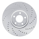 Dynamic Friction 2011-2017 Audi Q5 (Mexico) Front Left Drilled Geoperformance Rotor by Dynamic Friction Company 820-73065L