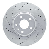 Dynamic Friction 2011-2017 Audi Q5 (Mexico) Front Left Drilled Geoperformance Rotor by Dynamic Friction Company 820-73065L