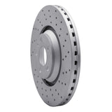 Dynamic Friction 2012-2015 Audi TTS Quattro Front Right Drilled Geoperformance Rotor by Dynamic Friction Company 820-73069R