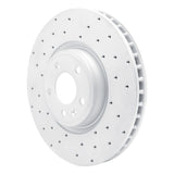 Dynamic Friction 2018-2025 Audi Sq5 Sportback Front Left Drilled Geoperformance Rotor by Dynamic Friction Company 820-73083L