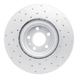 Dynamic Friction 2018-2025 Audi Sq5 Sportback Front Left Drilled Geoperformance Rotor by Dynamic Friction Company 820-73083L