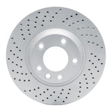 Dynamic Friction 2003-2015 Audi Q7 Left Front Drilled Geoperformance Rotor by Dynamic Friction Company 820-74051D