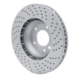 Dynamic Friction 2003-2015 Audi Q7 Left Front Drilled Geoperformance Rotor by Dynamic Friction Company 820-74051D