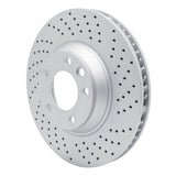 Dynamic Friction 2003-2015 Audi Q7 Right Front Drilled Geoperformance Rotor by Dynamic Friction Company 820-74052D