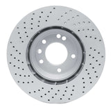 Dynamic Friction 2003-2015 Audi Q7 Right Front Drilled Geoperformance Rotor by Dynamic Friction Company 820-74052D