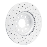 Dynamic Friction 2005-2025 Audi Q3 (Mexico) Front Left Drilled Geoperformance Rotor by Dynamic Friction Company 820-74053L