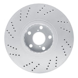 Dynamic Friction 2006-2020 Lexus Gs450H Right Front Drilled Geoperformance Rotor by Dynamic Friction Company 820-75011D