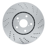 Dynamic Friction 2006-2020 Lexus Gs450H Right Front Drilled Geoperformance Rotor by Dynamic Friction Company 820-75011D