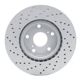 Dynamic Friction 2006-2015 Lexus Is250 Right Front Drilled Geoperformance Rotor by Dynamic Friction Company 820-75013D