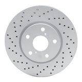 Dynamic Friction 2006-2015 Lexus GS300 Left Front Drilled Geoperformance Rotor by Dynamic Friction Company 820-75014D