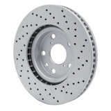 Dynamic Friction 2006-2015 Lexus GS300 Left Front Drilled Geoperformance Rotor by Dynamic Friction Company 820-75014D