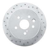 Dynamic Friction 2006-2015 Lexus Is250 Rear Left Drilled Geoperformance Rotor by Dynamic Friction Company 820-75016L