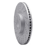 Dynamic Friction 2009-2011 Lexus Gs460 Left Front Drilled Geoperformance Rotor by Dynamic Friction Company 820-75027D