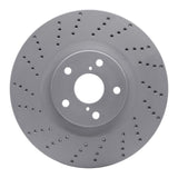 Dynamic Friction 2009-2011 Lexus Gs460 Left Front Drilled Geoperformance Rotor by Dynamic Friction Company 820-75027D