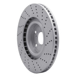 Dynamic Friction 2009-2011 Lexus Gs460 Left Front Drilled Geoperformance Rotor by Dynamic Friction Company 820-75027D