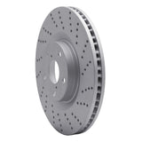 Dynamic Friction 2009-2011 Lexus Gs460 Right Front Drilled Geoperformance Rotor by Dynamic Friction Company 820-75028D